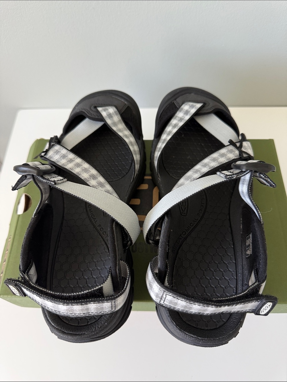 Keen Zerraport ll - Black Gingham US W 8.5 - Picture 6 of 12